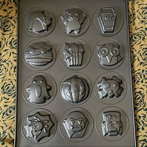 Halloween Monster Metal Cookie Pan